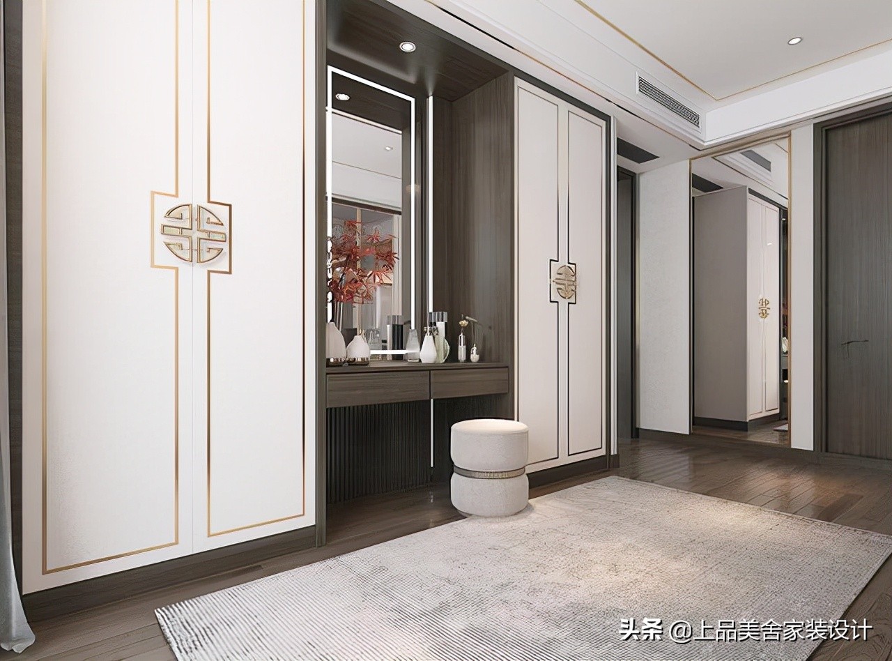 看完她家220㎡新中式装修后，感觉我家150㎡中式不香了，非常大气