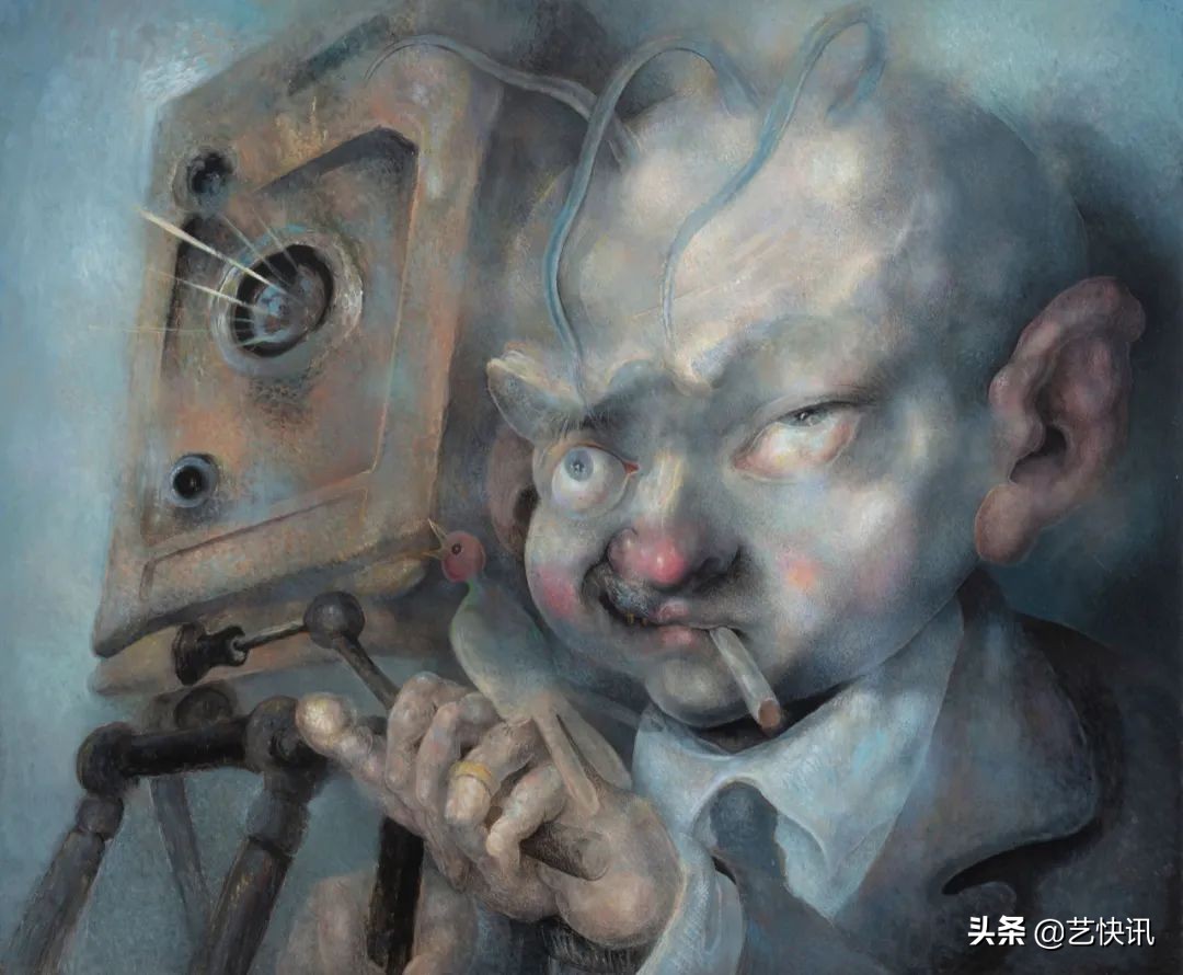 脑洞大开的绘画，八大山人助理也在里