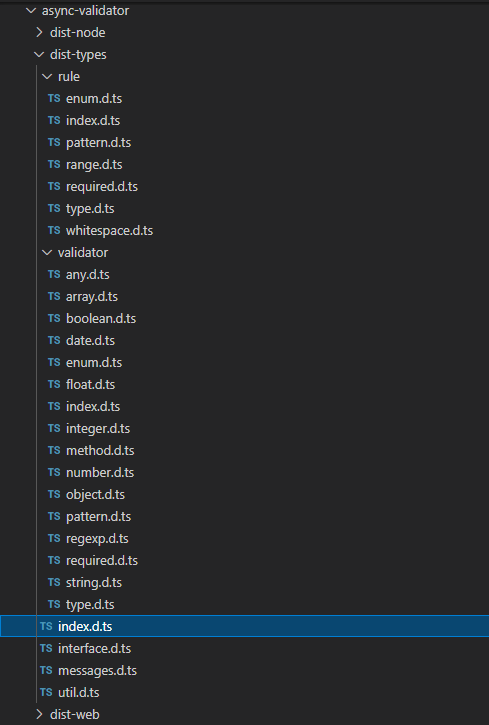 async-validator 源码学习笔记（二）：目录结构