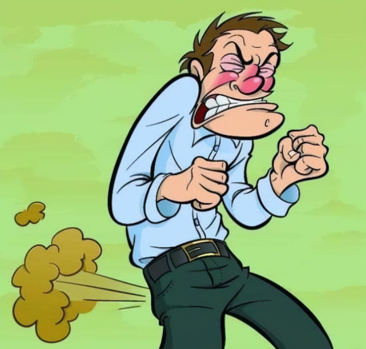 如果放屁次数明显增多,可能与3个原因有关