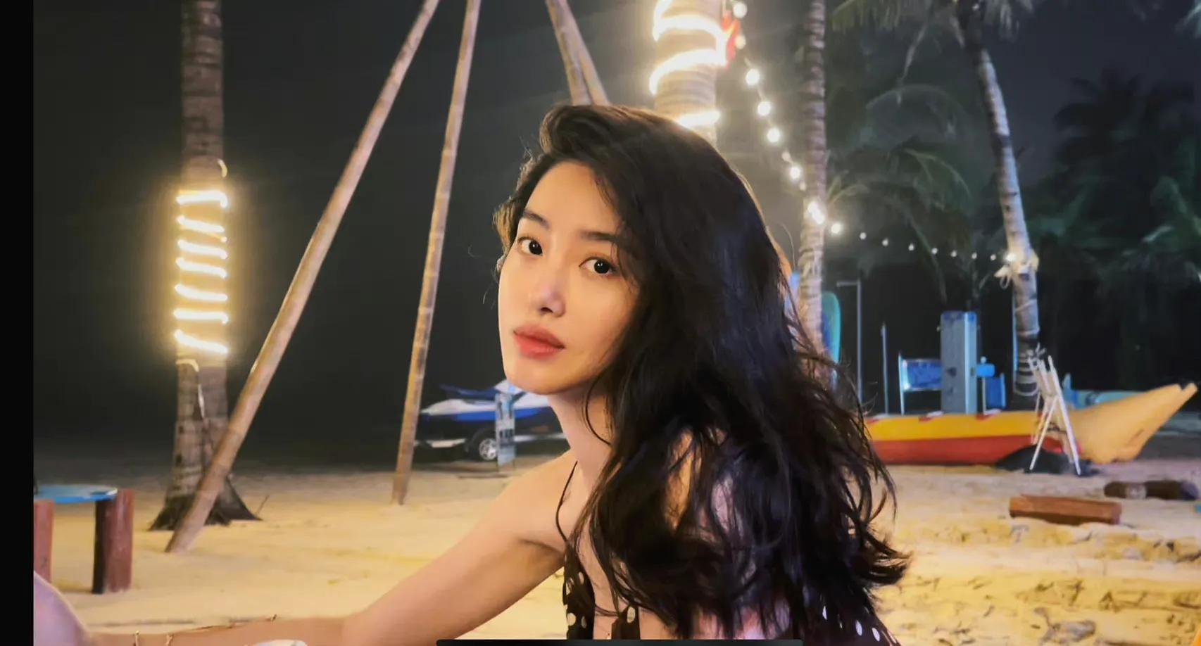 杨釆钰这小酒窝真迷人