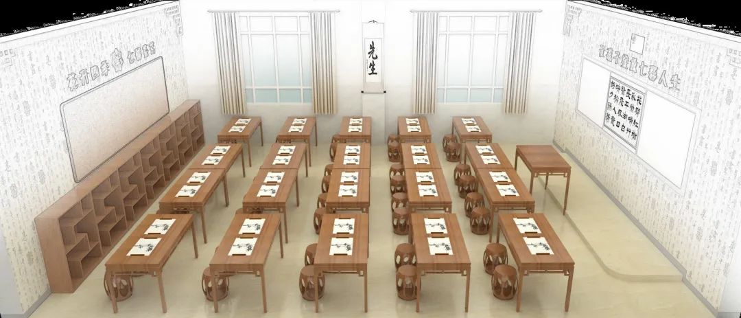 东方韵，校园景——校园文化室内篇