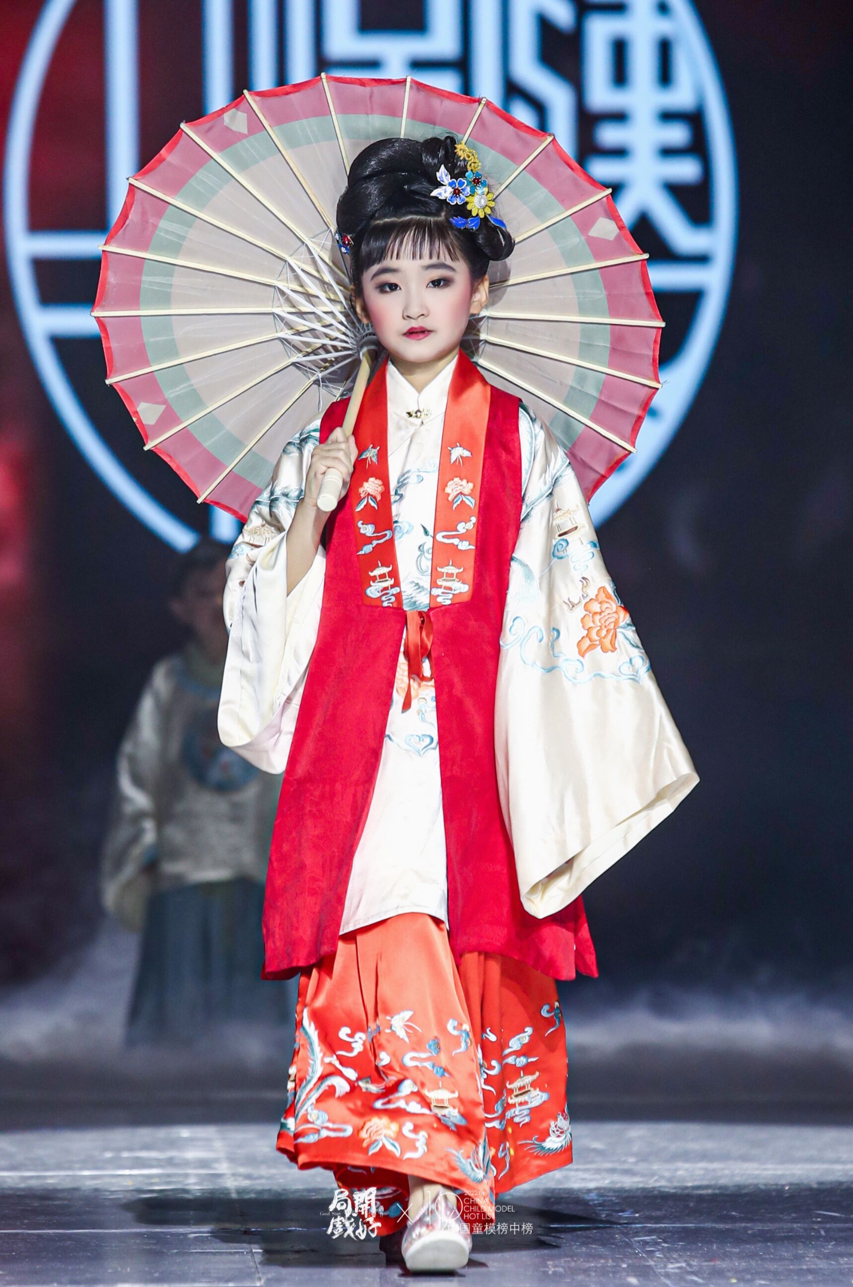 黄姚婉尔 | 2022中国童模榜中榜时尚盛典-九宫汉坊汉服推广官