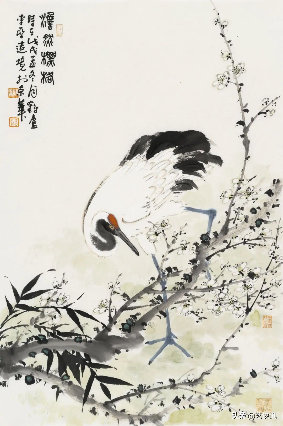 当代画鹤名家 | 李亚