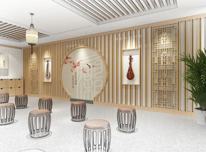 东方韵，校园景——校园文化室内篇