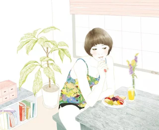 一个美女画家的夏天，画出女生充满遐想的情侣日常