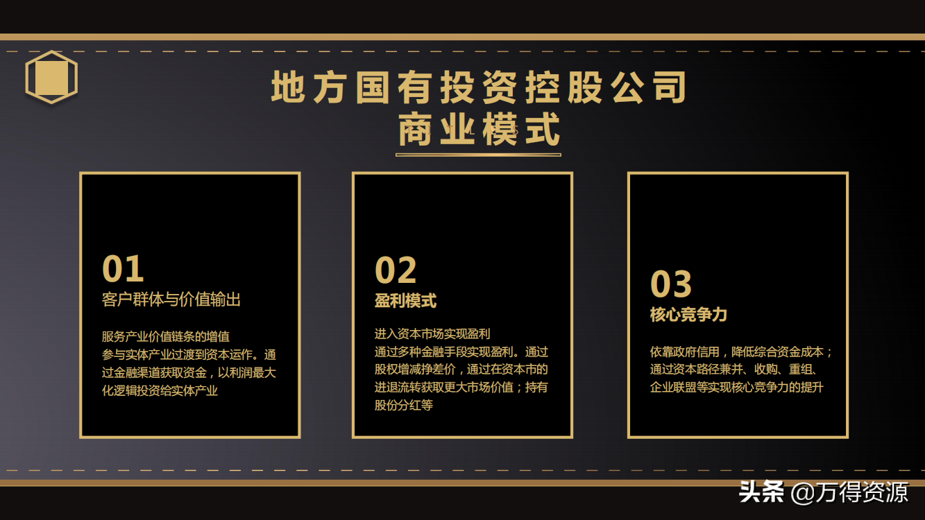 国企改革：从投融资平台到国有资本投资运营公司（地方企业转型）