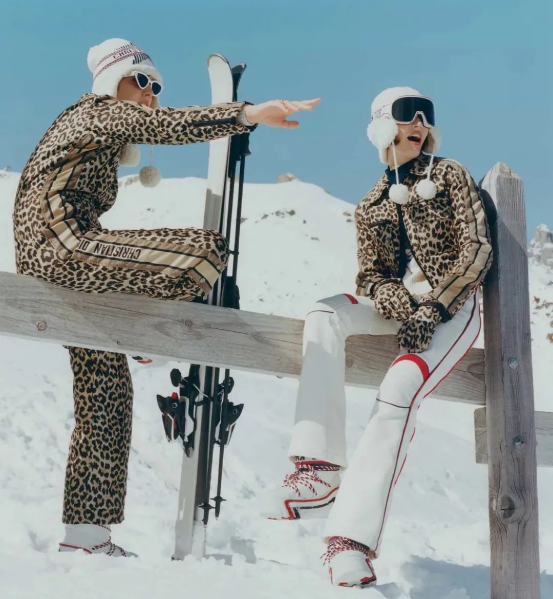 冬天里最时髦的人，可能都在滑雪场里