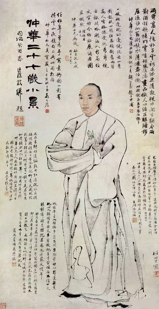 任伯年人物80幅，太齐全了