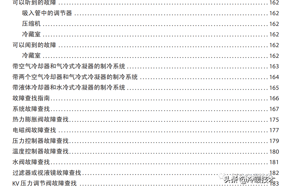 暖通空调实战技术维修手册（收藏）