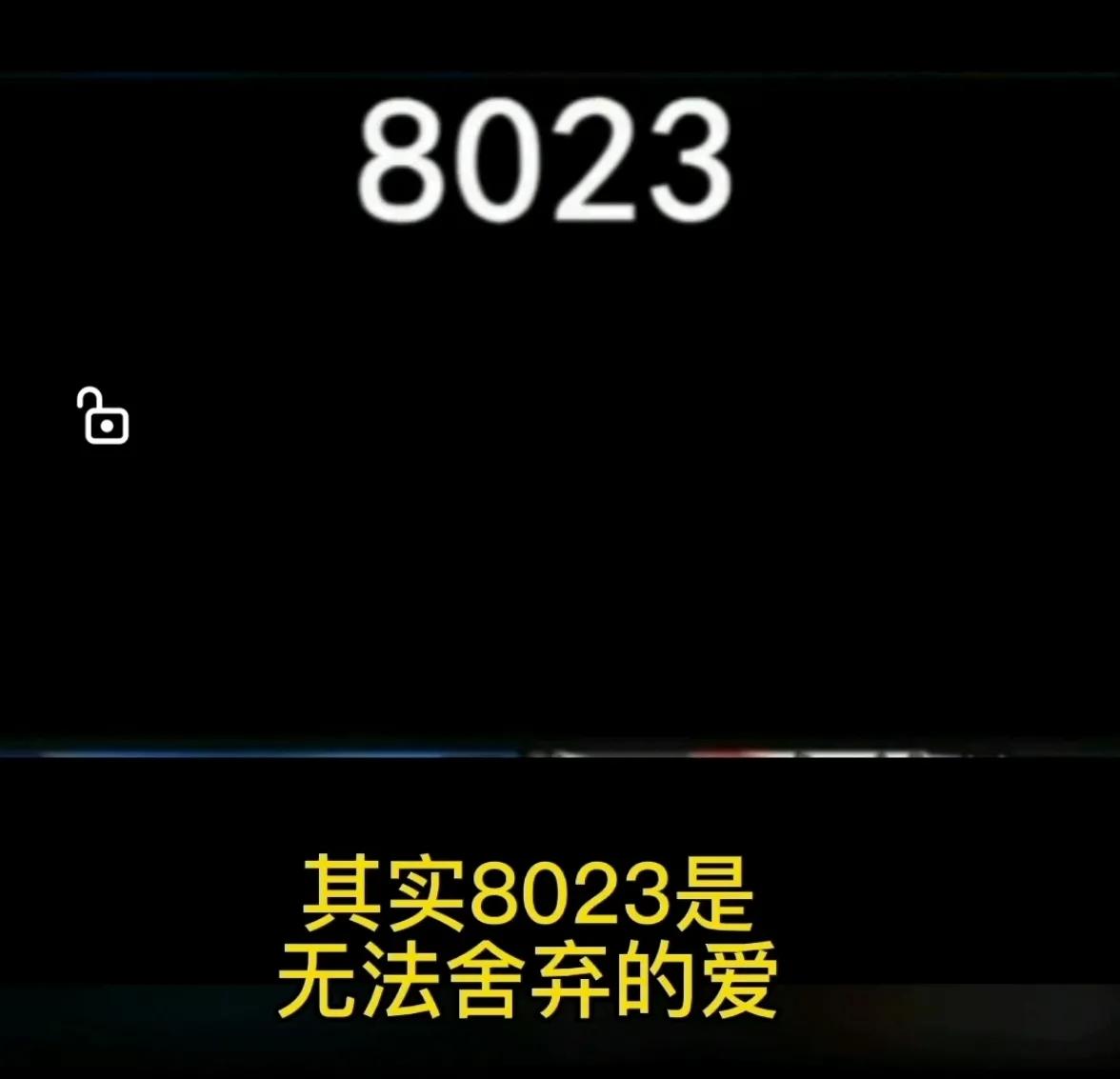 8023是什么意思？