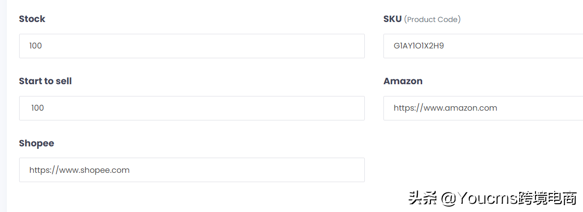 youcms 跨境商城 最新版 有什么改变？新增亚马逊外部引流