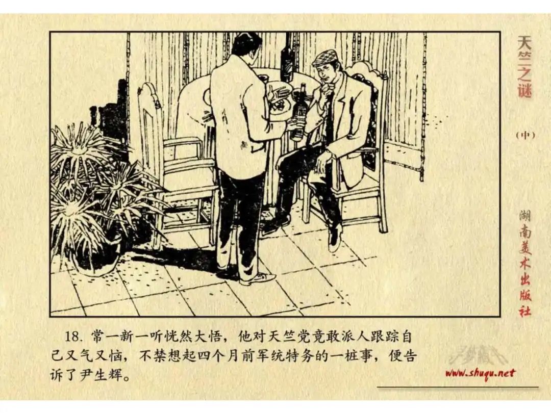 经典反特连环画：《天竺之谜》中册（湖美版）