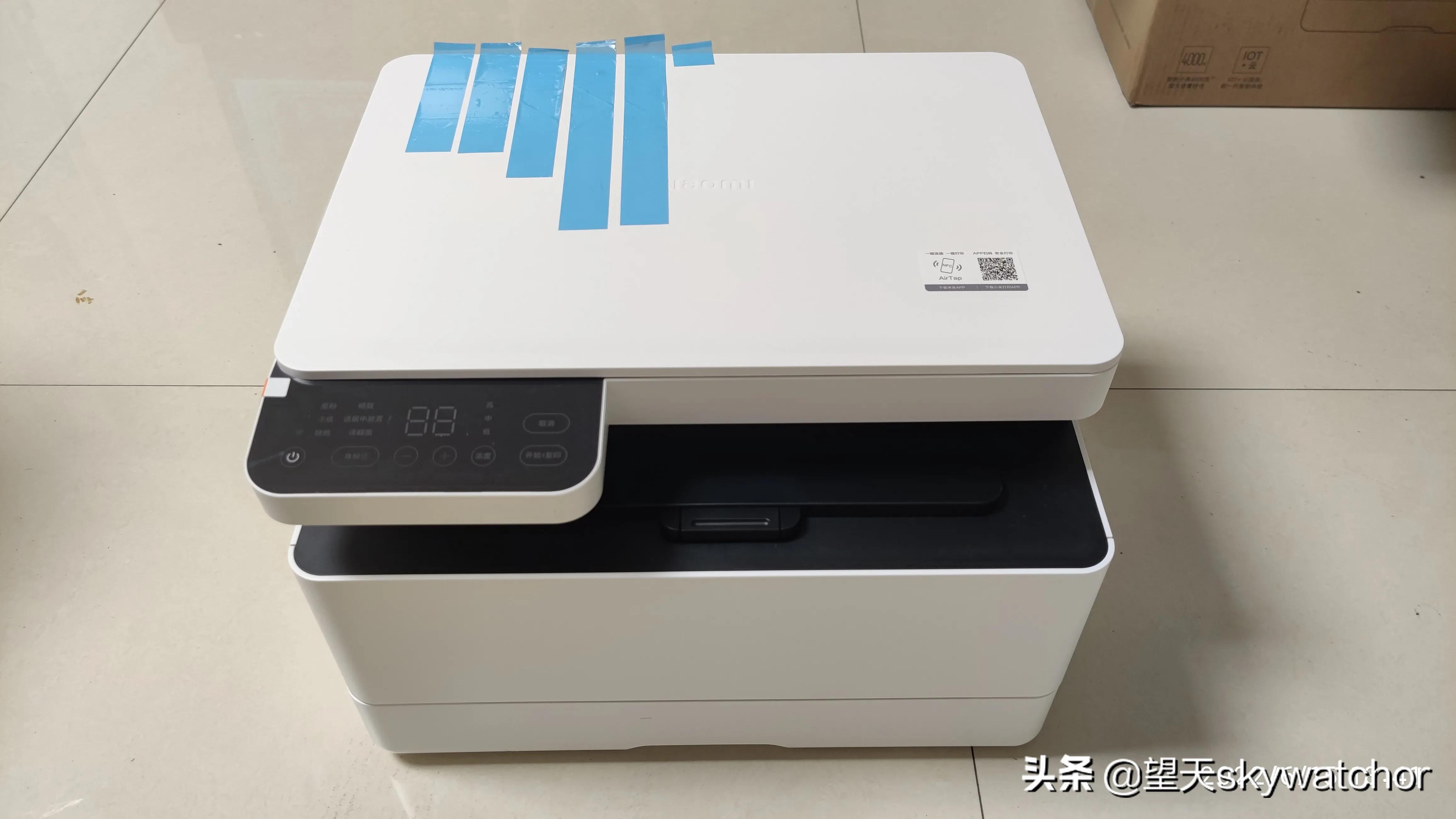 评小米系列五. 体验小米激光打印一体机K200