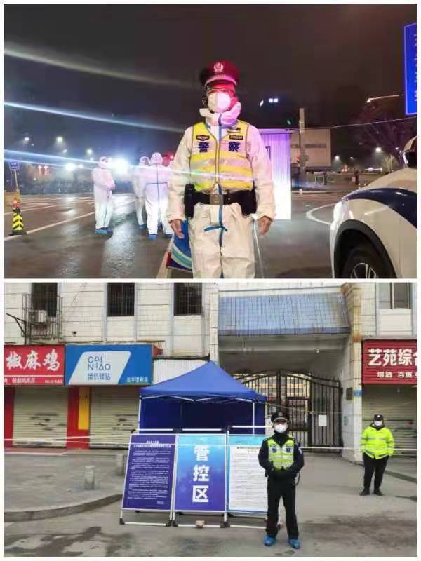 西安航天公安秦宇派出所：青年民警冲锋在战疫一线