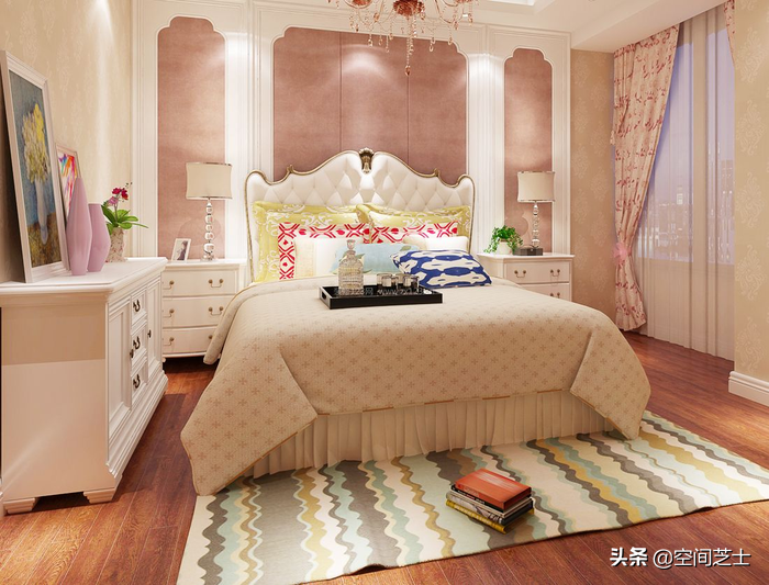 卧室床头柜，这样设计颜值高又不占空间，实用性更强，值得参考