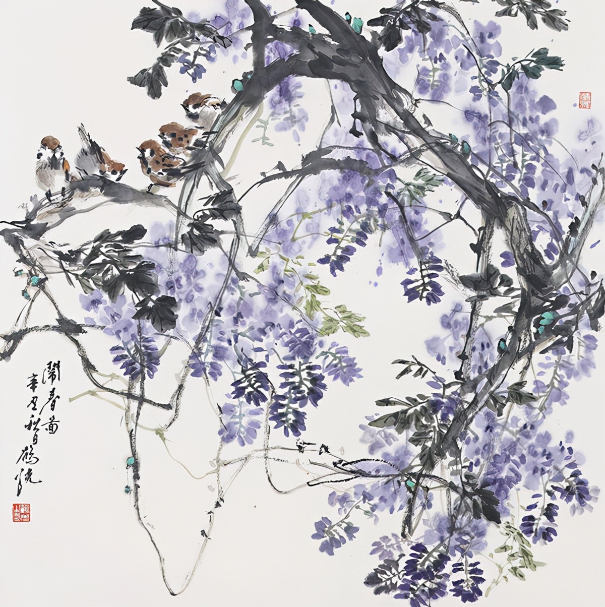 画家应鹤光作品欣赏