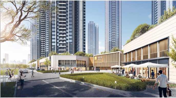 一城立封面湾芯汇世界15万㎡空中公园华润置地携手省交通集团作品