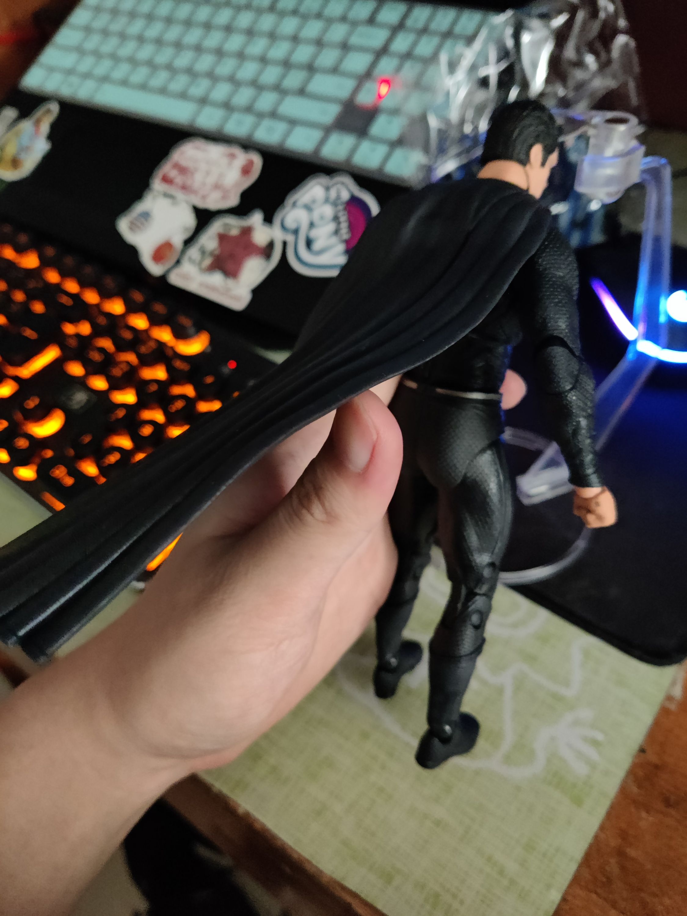 「玩具开箱」《正义联盟导剪版》黑战服超人