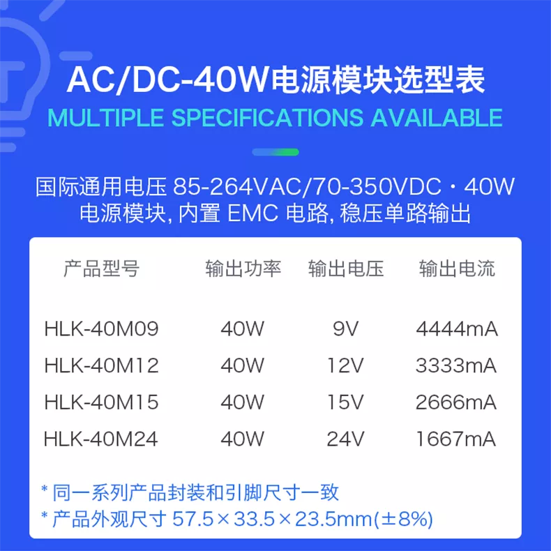 ACDC氮化镓电源模块 小尺寸高性价比GaN芯片