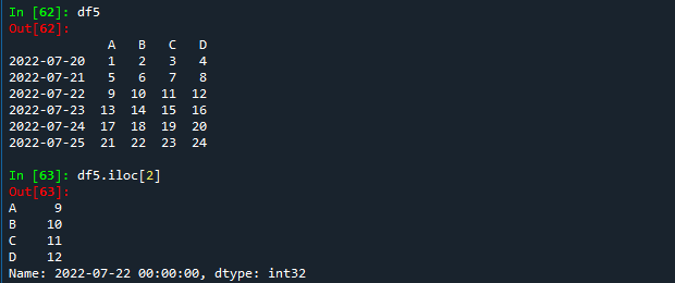 Python基础之pandas库（二）