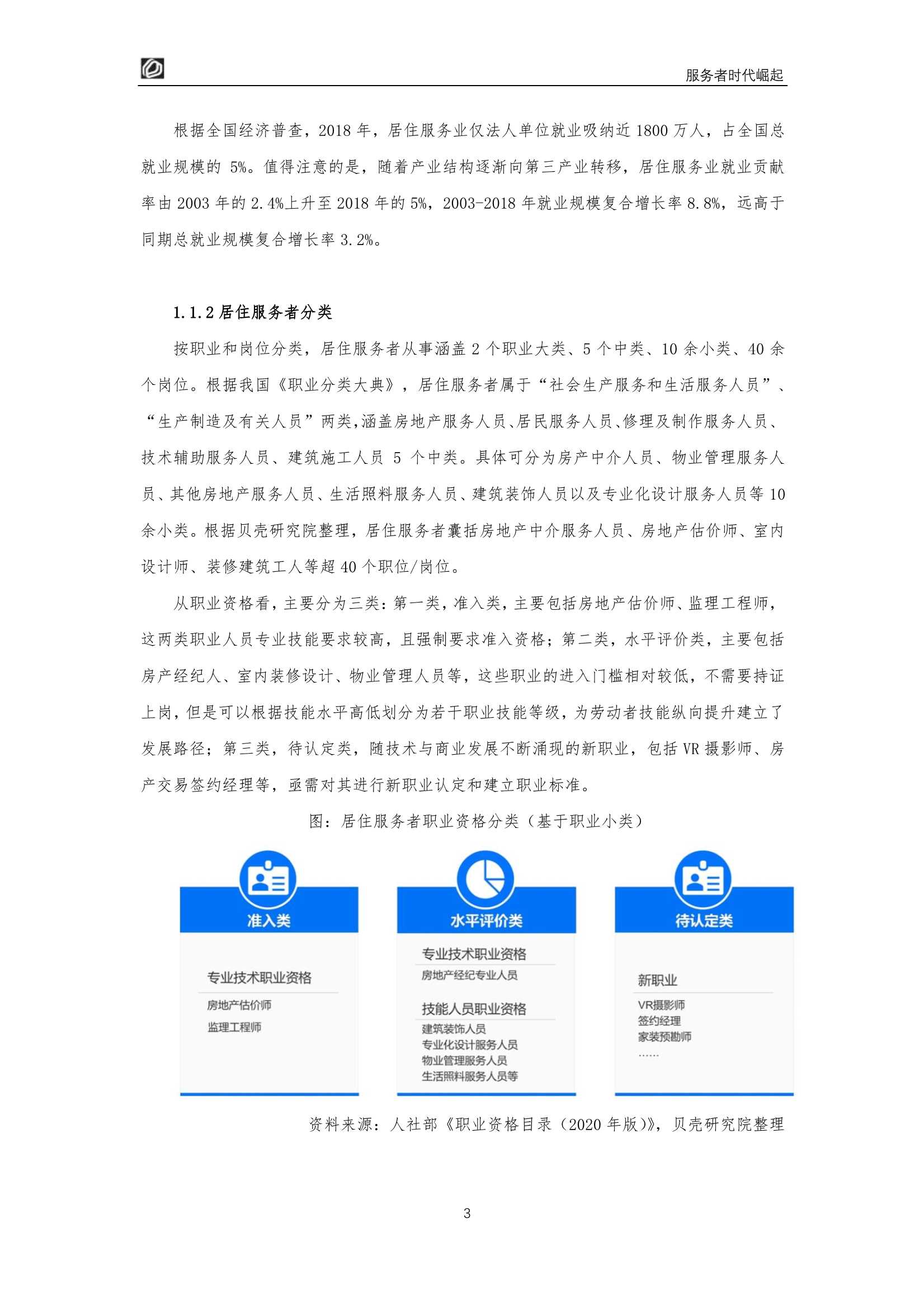 服务者时代崛起：居住服务发展研究白皮书2022（贝壳研究院）