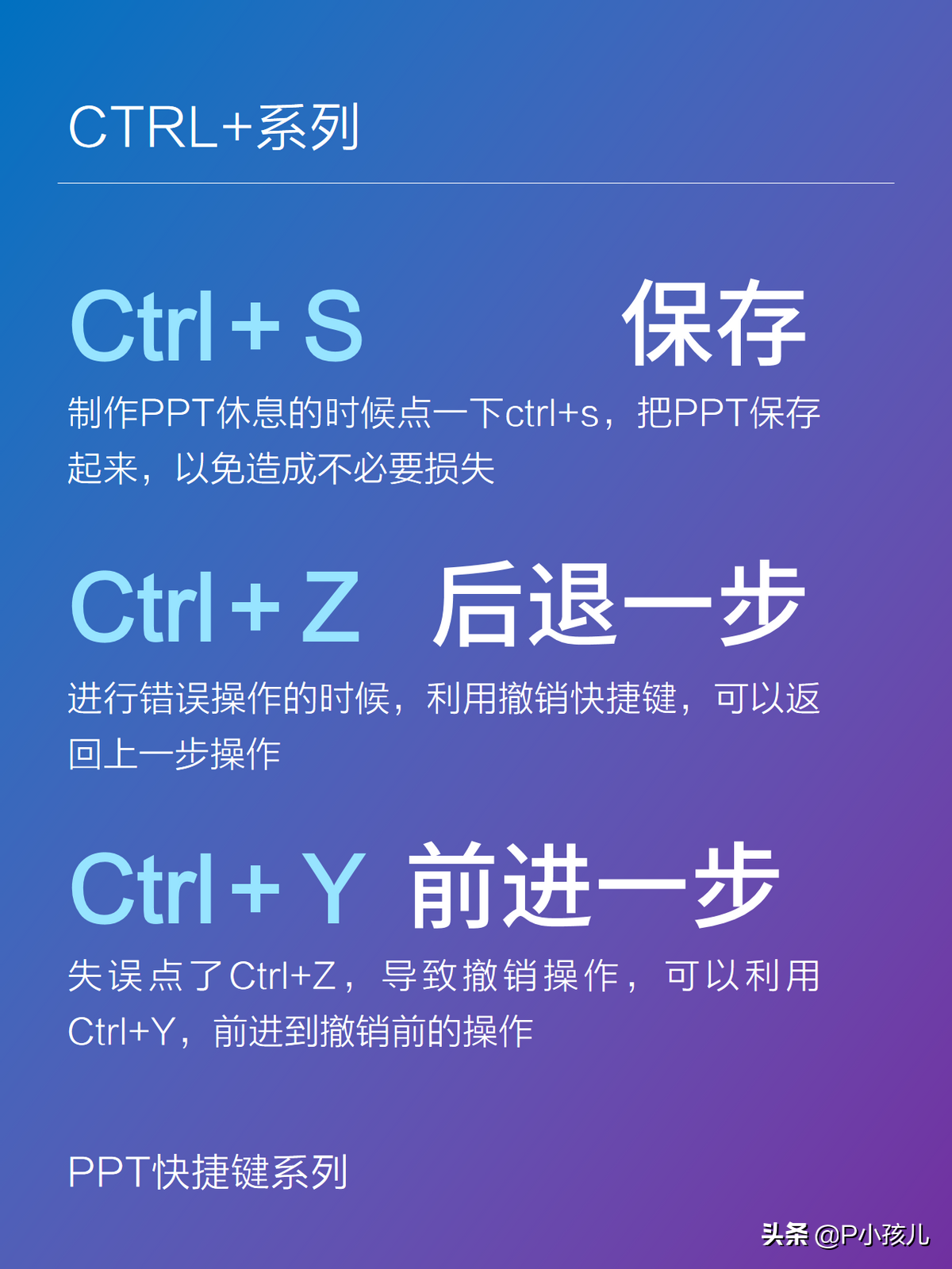 记住这些常用快捷键，做PPT的时候倍儿有范「PPT基础课（二）」