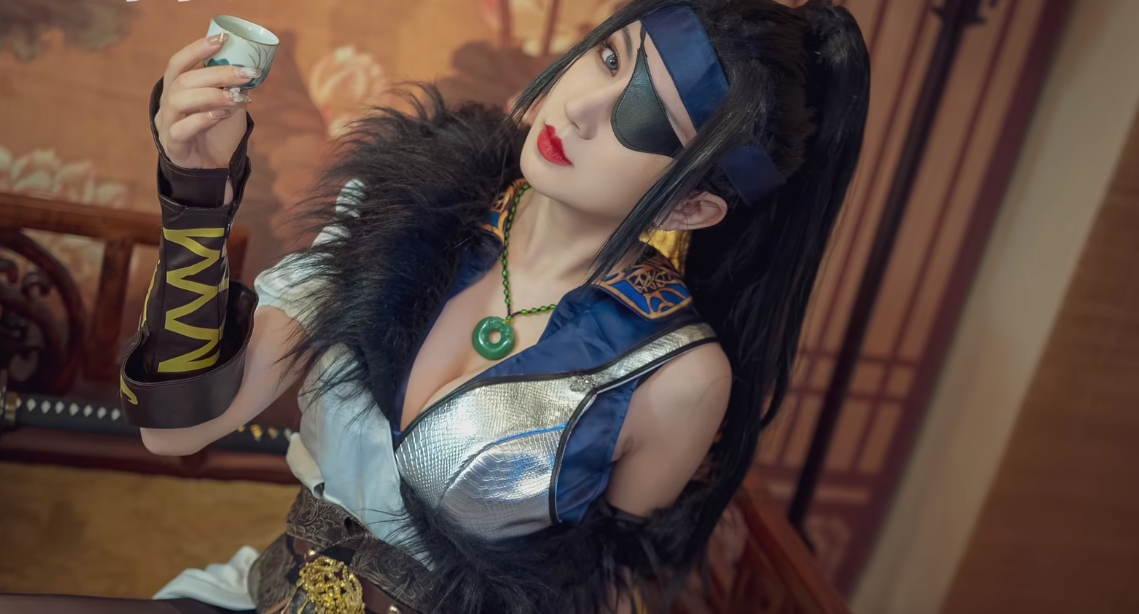 7套《永劫无间》女装COS  妖刀姬迦南整出花活！-哪边嗨