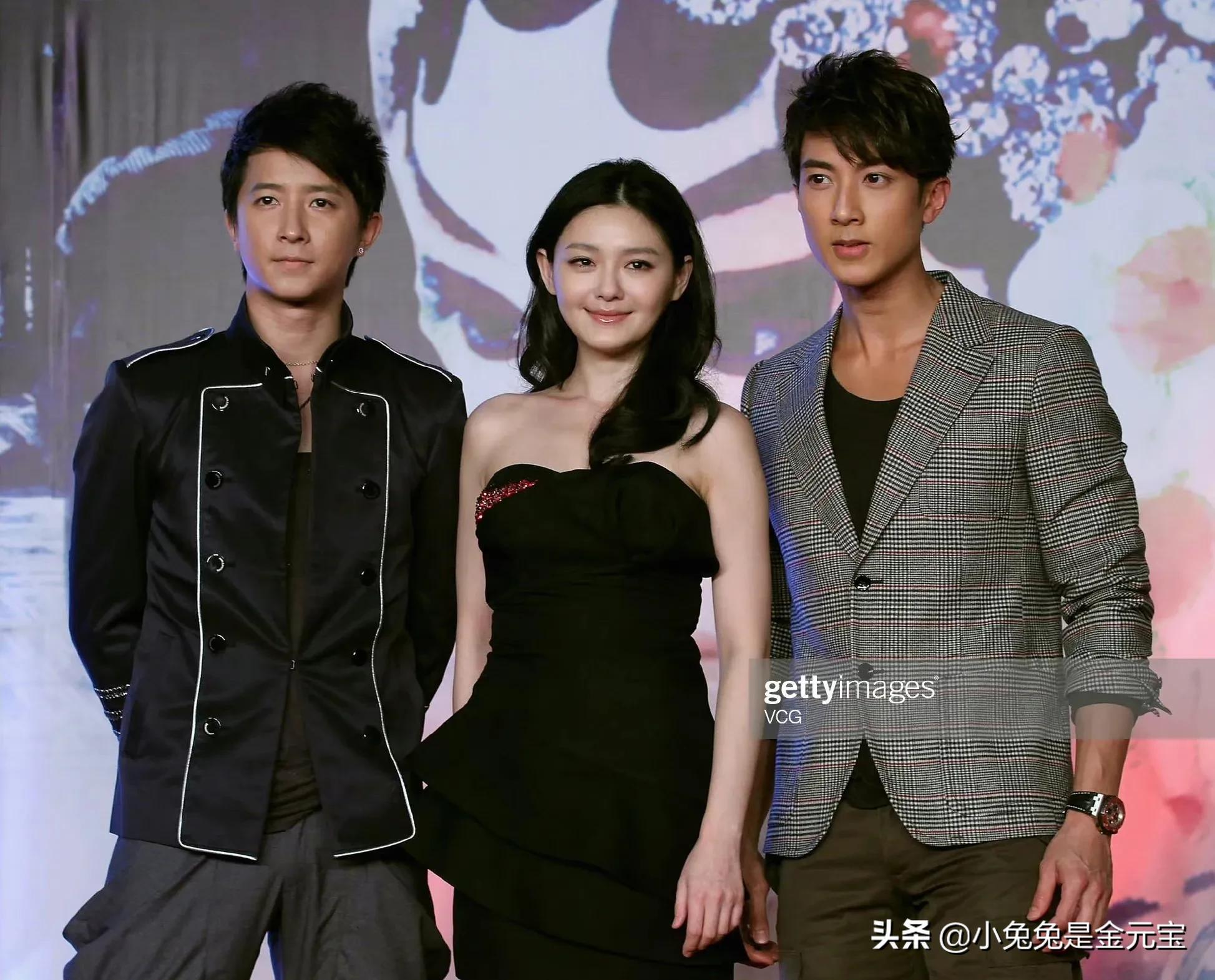 大S 韩庚还有吴尊一起出席活动 以前的明星都没有化浓妆