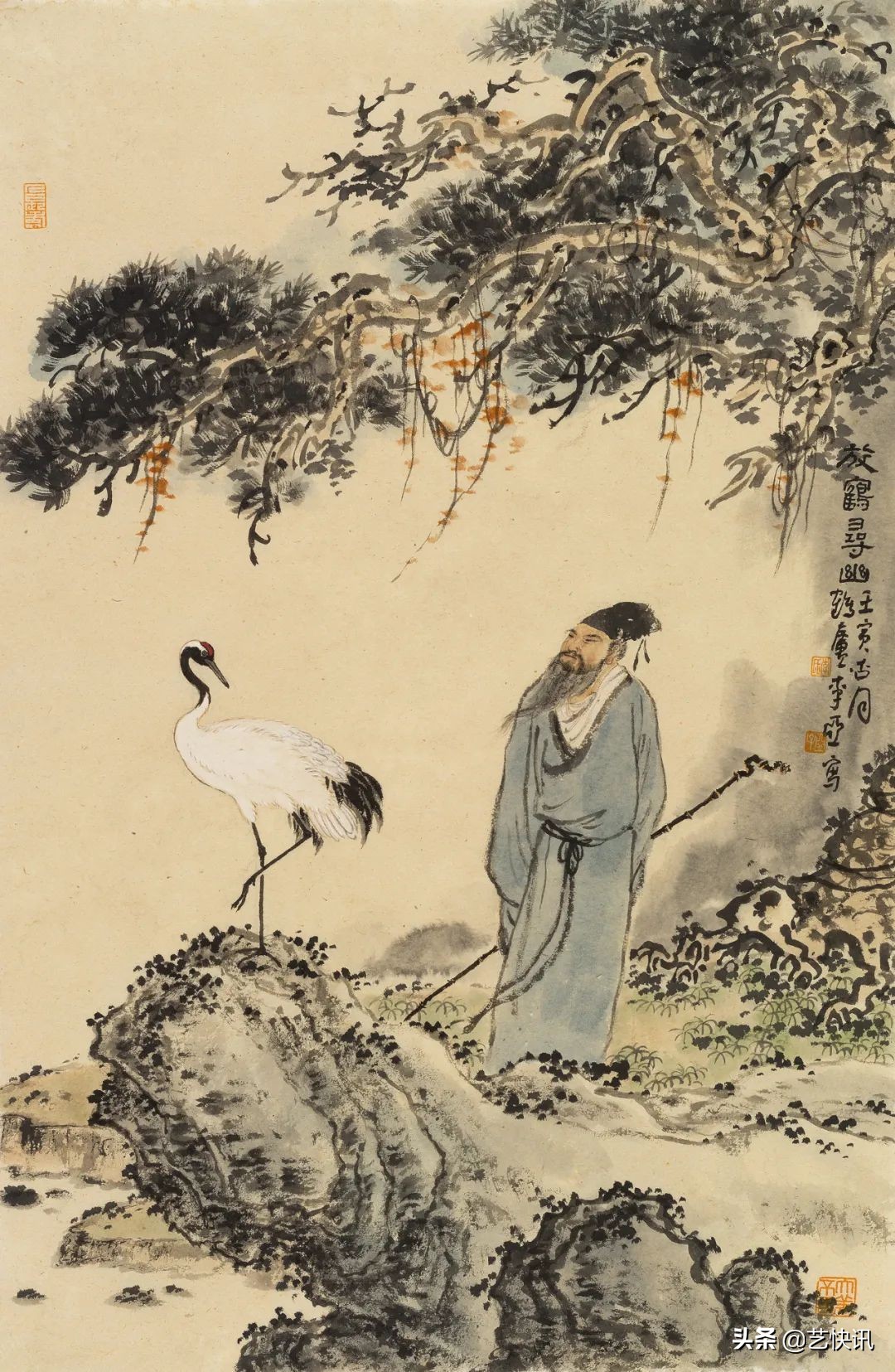 当代画鹤名家 | 李亚