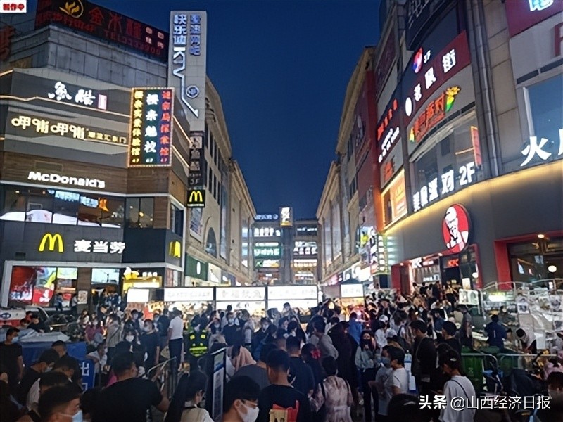 太原“夜经济”再燃烟火气