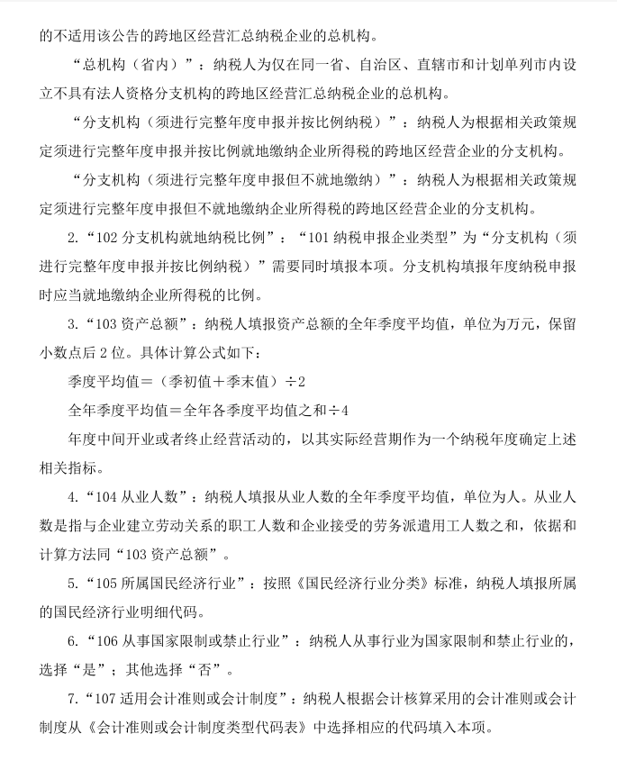 企业所得税年度汇算清缴，一点不难！按这19张填写说明，照填即可