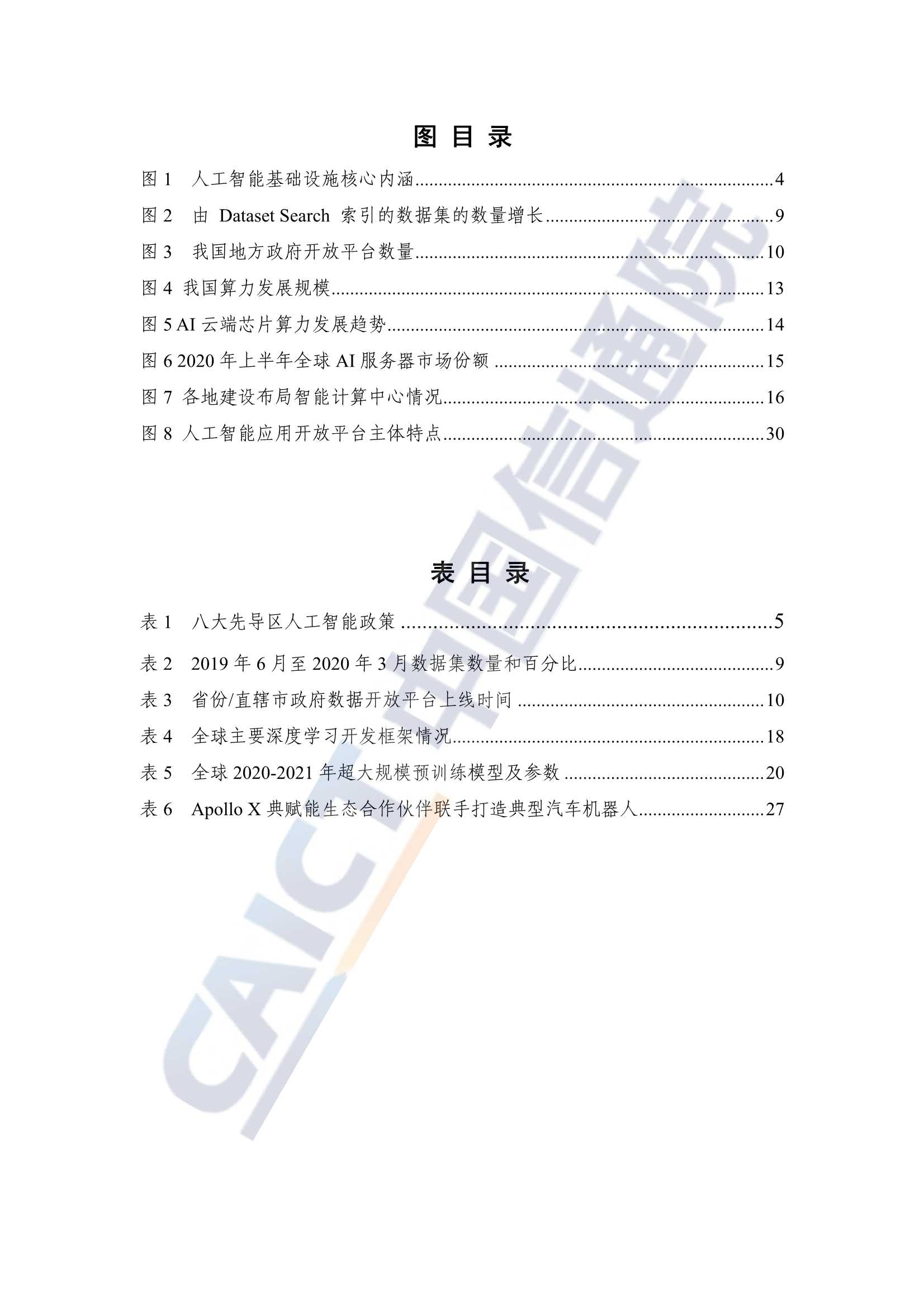 人工智能基础设施发展态势报告（2021年）