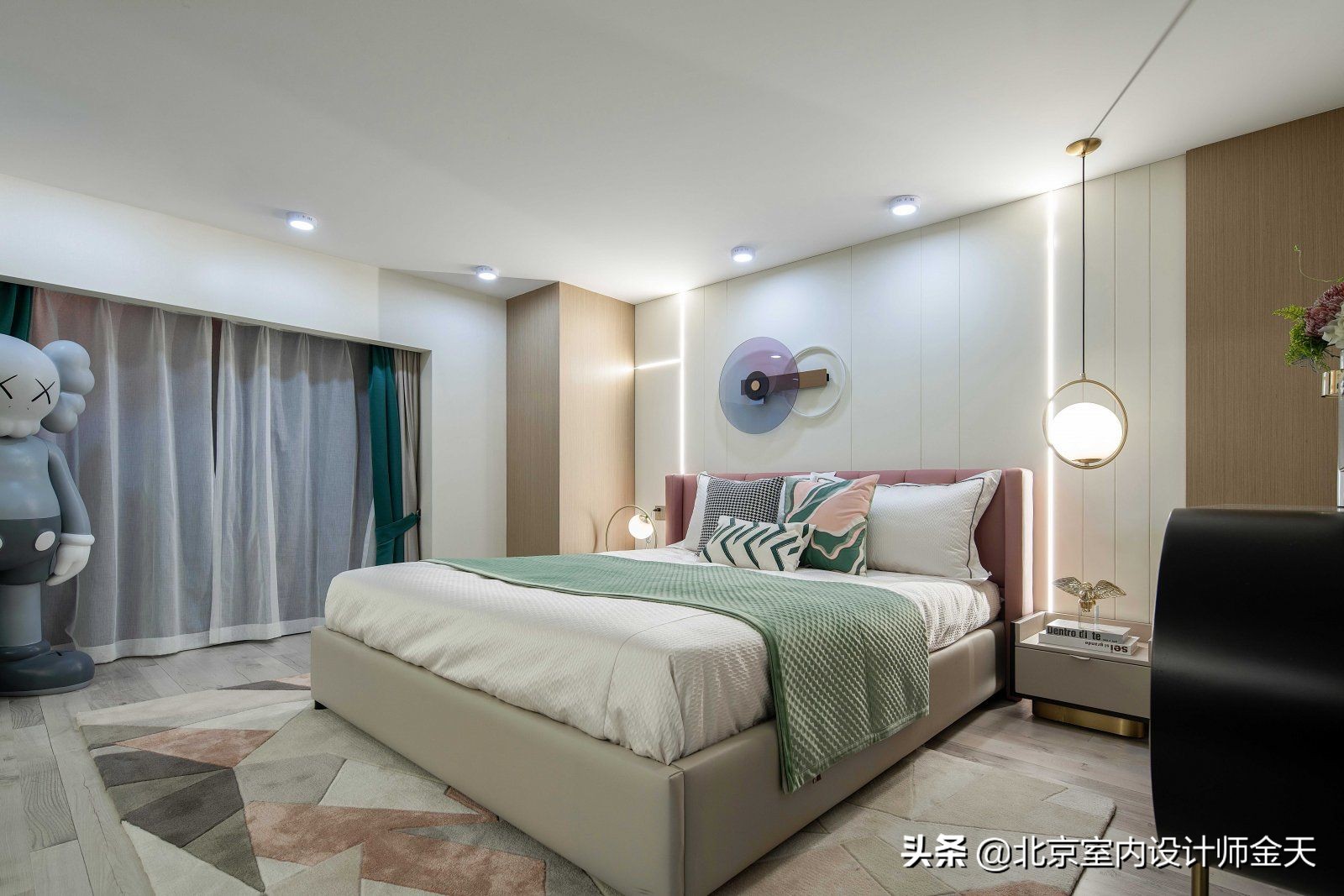 90后的单身女孩，在北京45平米Loft小家，精改两居室，太舒服了