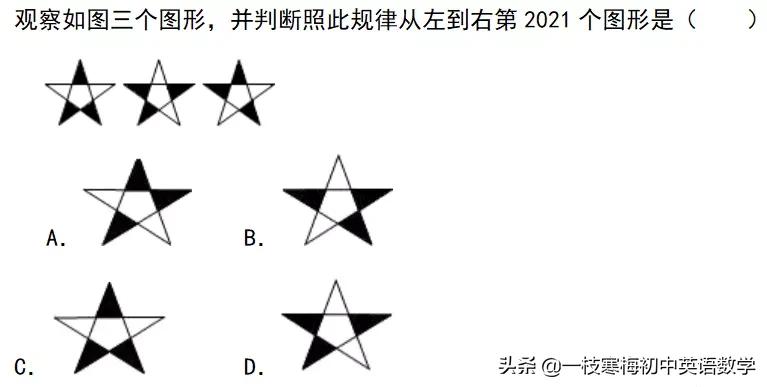 七年级数学：图形中的排列规律题型汇编