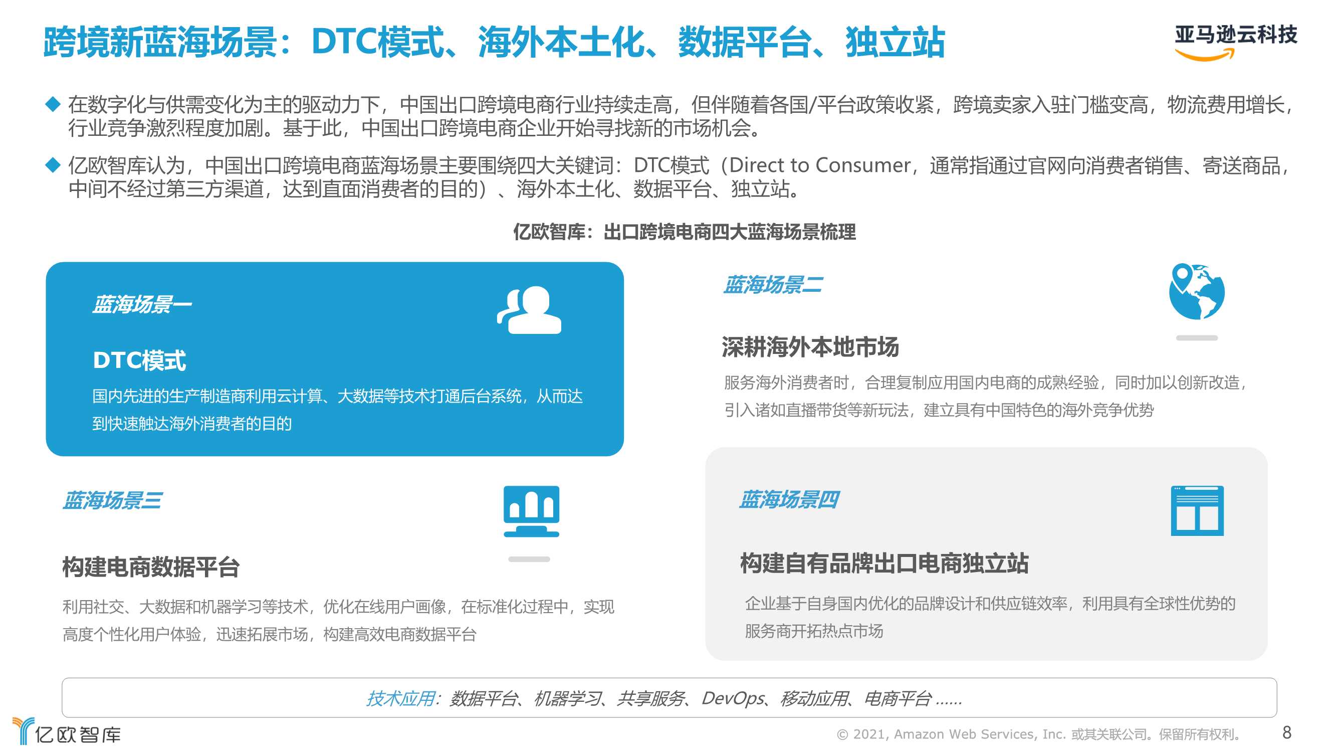 2021跨境电商市场机遇与技术趋势研究