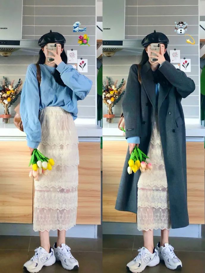 18套ins韩系简约外套穿搭，简约又清新，照着穿回头率100%