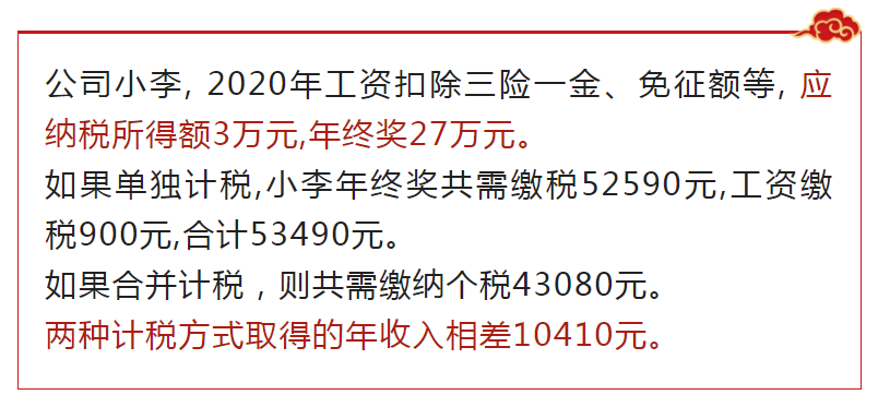 个税改变，你的年终奖有没有多交税费，附个人所得税税率表