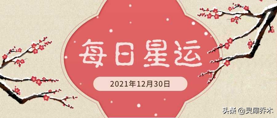 深度思考的一天 12星座每日运（12月30日）