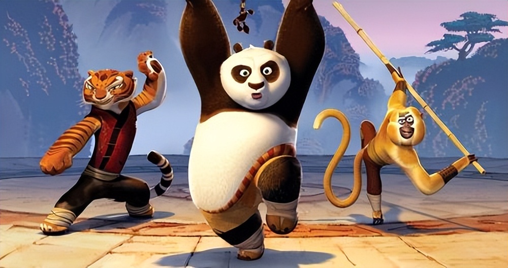 功夫熊猫14.学会挨打学技击先要学会挨打.要有随时挨打的觉悟.