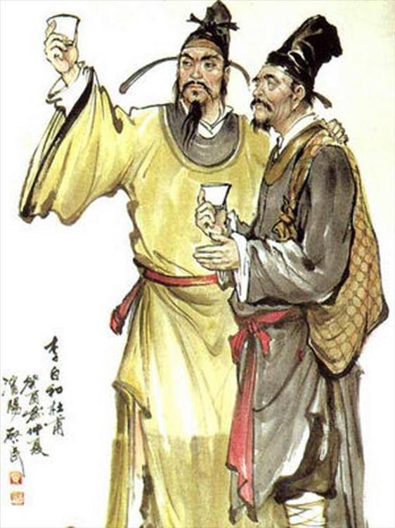 杜甫的酒量有多大?至少一斤白酒,比李白酒量大