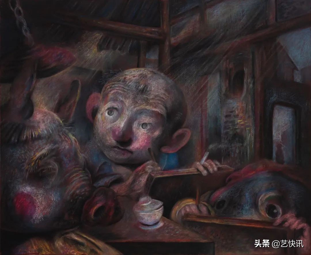 脑洞大开的绘画，八大山人助理也在里