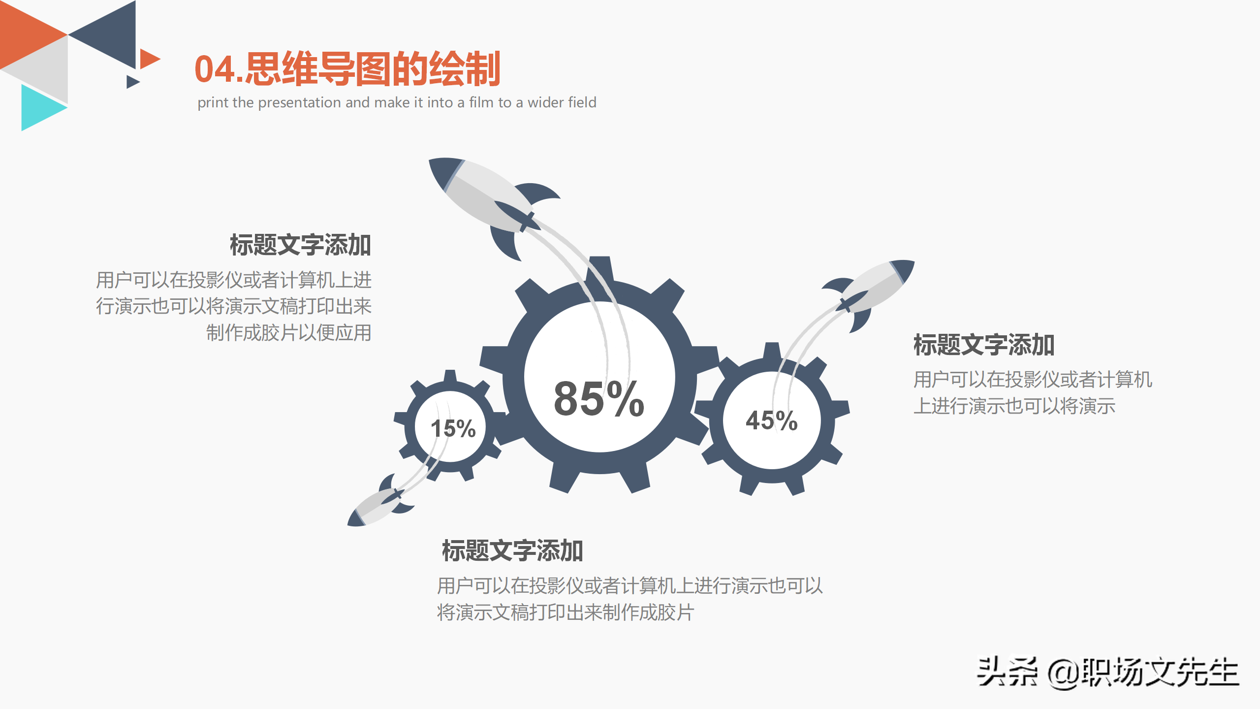 思维导图的优势与运用领域，34页思维导图培训PPT模板，思维导图