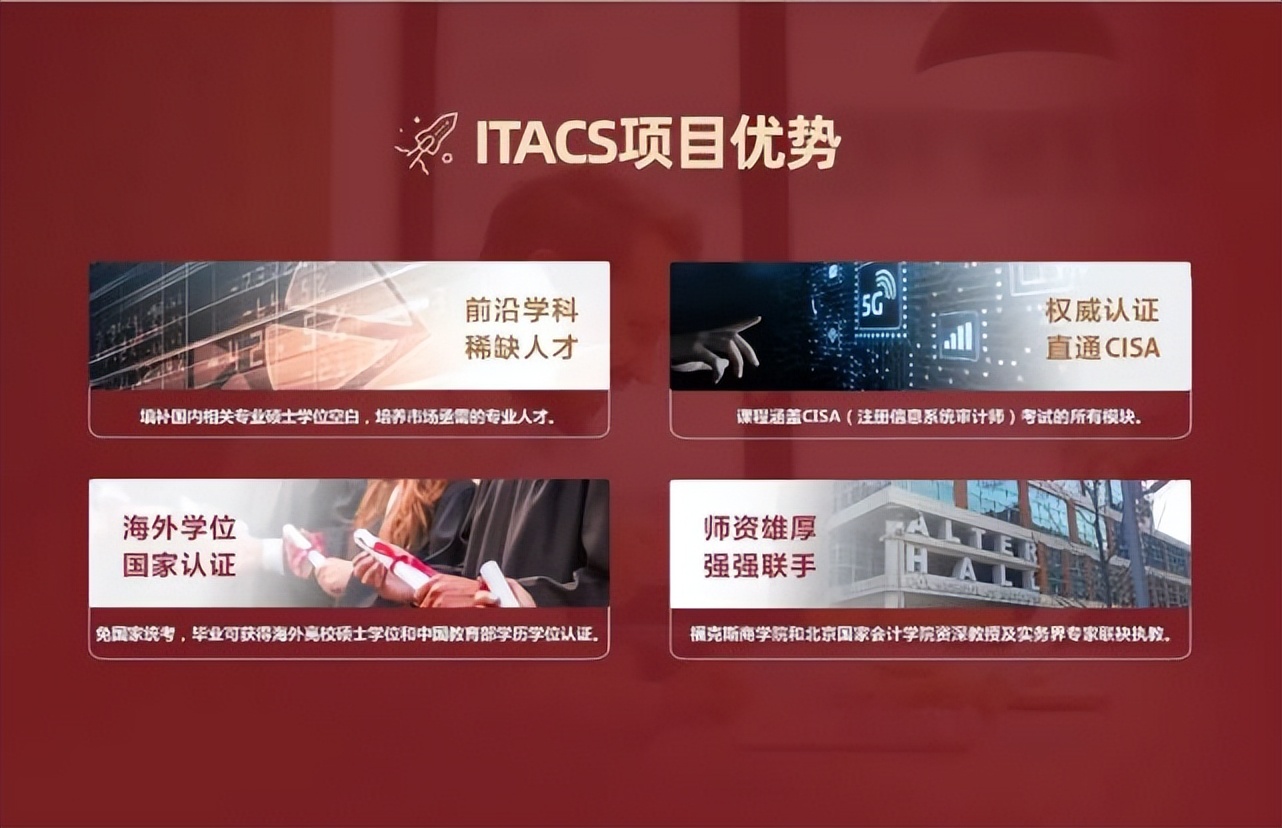 北京国家会计学院—美国天普大学IT审计与网络安全(ITACS)硕士