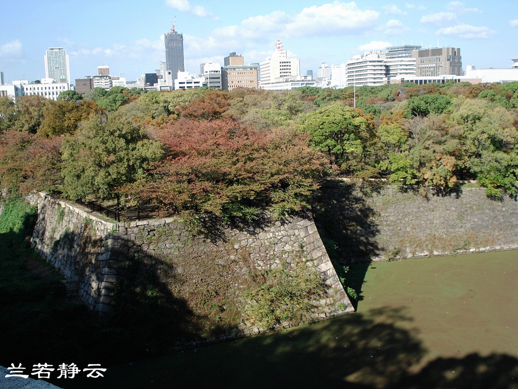 日本大阪旅游，逛“心斋桥”步行街，看大阪古城与街景