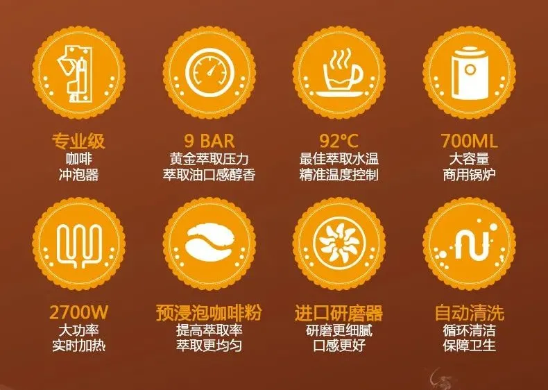 新品首發 |中吉全自動現磨咖啡機,傾心詮釋花樣咖啡機械感官之旅