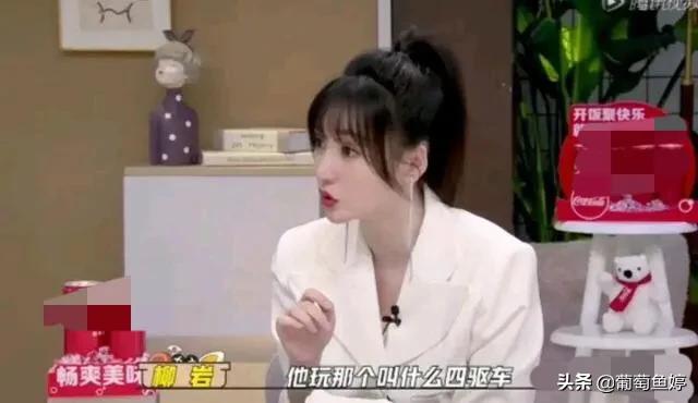 柳岩爆料陈晓沉迷四驱车，祝福语全部是四驱车