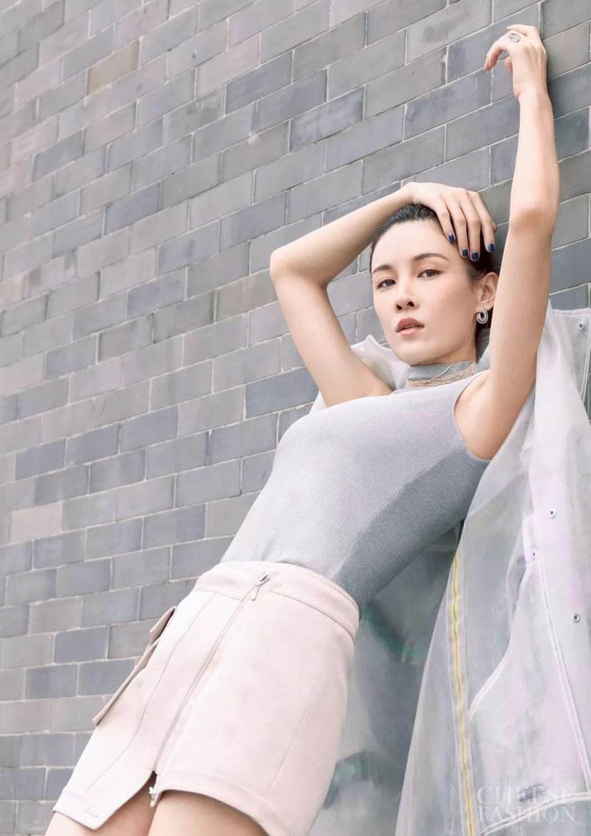 张蓝心，冷艳气质型女星