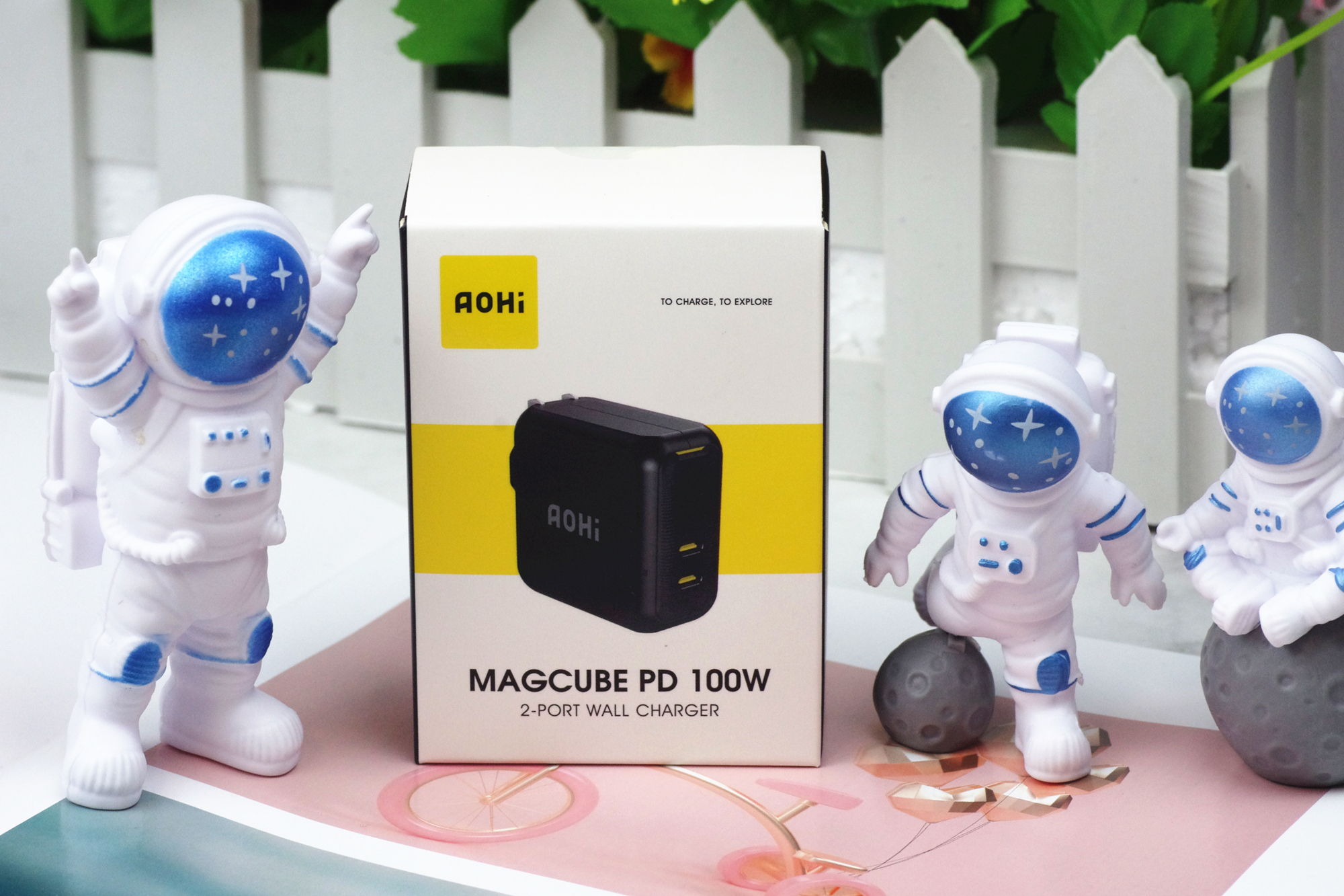 充電小鋼炮，筆記本手機都能用，Aohi 100W氮化鎵充電器體驗