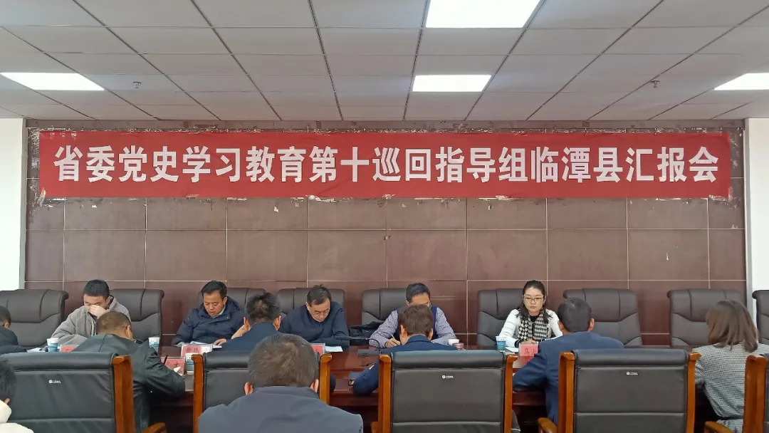 省委党史学习教育第十巡回指导组督导临潭县党史学习教育开展情况